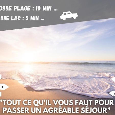 Ravissante Maison Cosy 4* Biscarrosse Proche Lac Zewnętrze zdjęcie